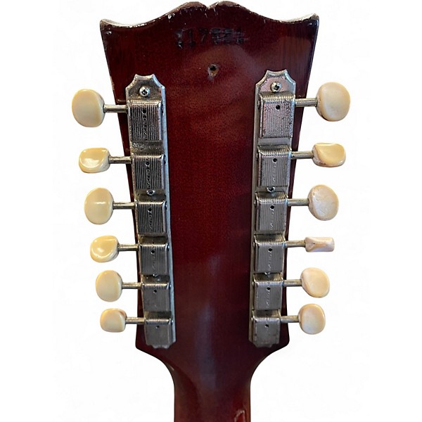 Vintage 1960s Gibson b2512n Antique Natural 12 String Acoustic Guitar