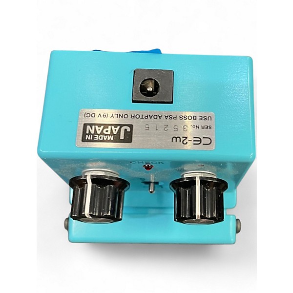 Used BOSS CE2W Waza Craft Chorus Effect Pedal