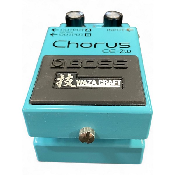 Used BOSS CE2W Waza Craft Chorus Effect Pedal