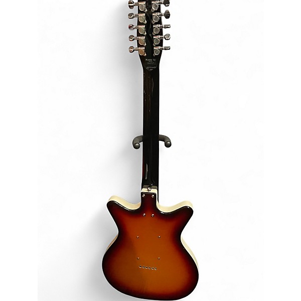 Used Danelectro 59m 2 Tone Sunburst Hollow Body Electric Guitar