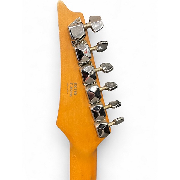 Used Ibanez EX170 Black Solid Body Electric Guitar