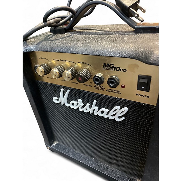Used Marshall MG10CD 1X6.5 10W Guitar Combo Amp