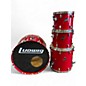 Used Ludwig 4 Piece ROCKER ELITE Red Drum Kit thumbnail