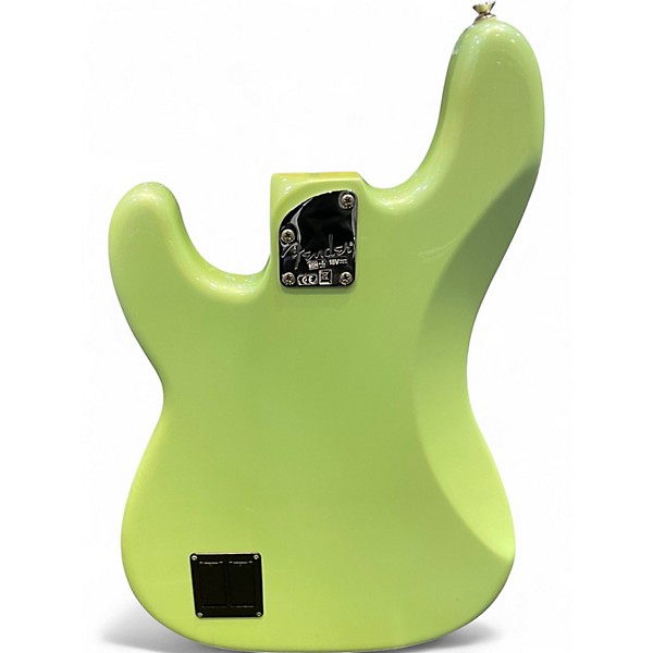 Used Fender Deluxe Active Precision Bass Special Seafoam Pearl Electric Bass Guitar