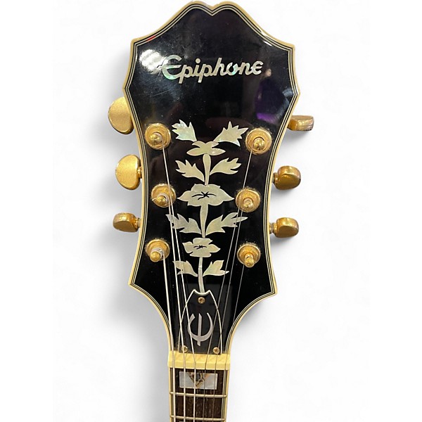 Used Epiphone Sheraton II Natural Hollow Body Electric Guitar