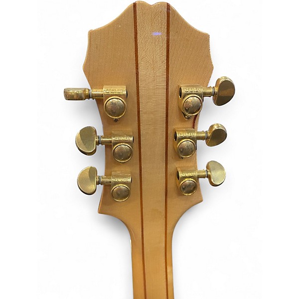 Used Epiphone Sheraton II Natural Hollow Body Electric Guitar