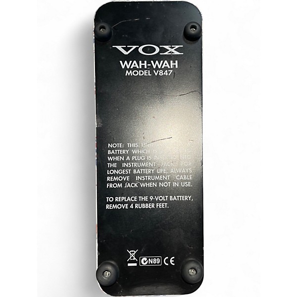 Used VOX V847-AUJ Wah Effect Pedal