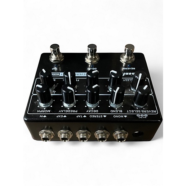 Used Demonfx REVERB AND DELAY WORKSTATION Effect Pedal