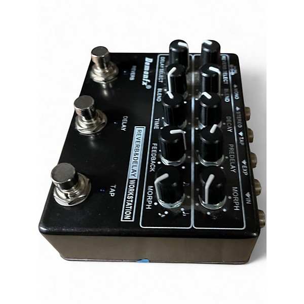 Used Demonfx REVERB AND DELAY WORKSTATION Effect Pedal