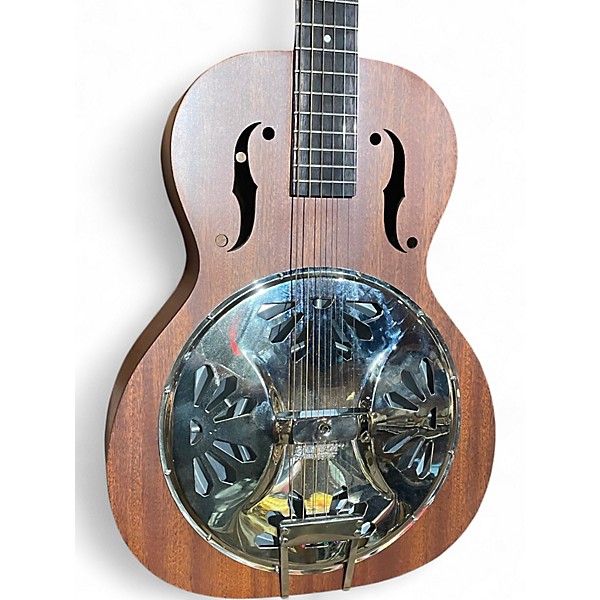 Used Gretsch Guitars G9200 Boxcar Round Neck Natural Resonator Guitar