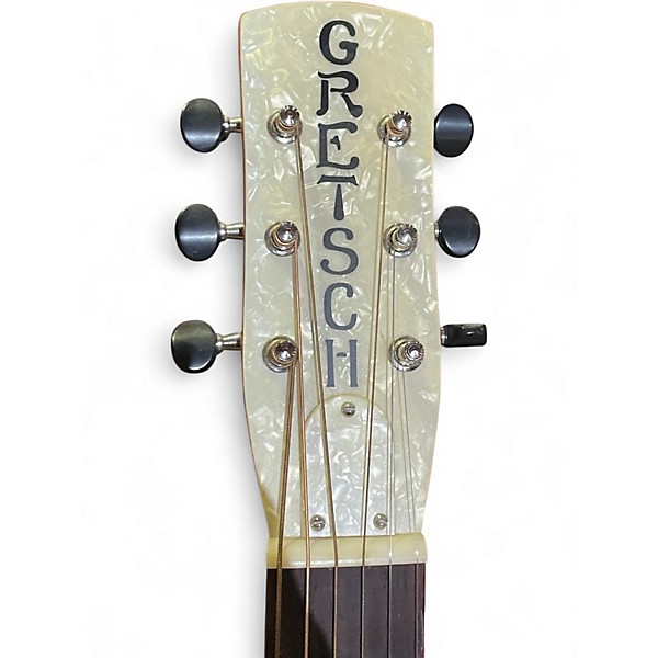 Used Gretsch Guitars G9200 Boxcar Round Neck Natural Resonator Guitar