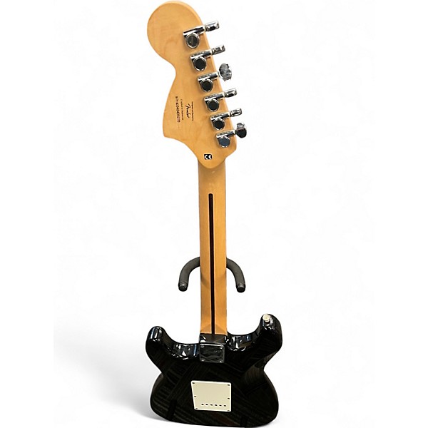 Used Squier Affinity Stratocaster Black Solid Body Electric Guitar