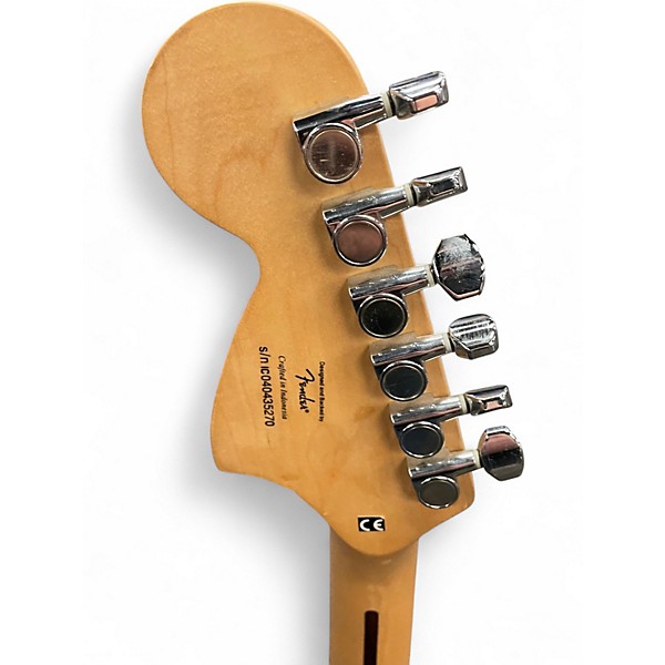 Used Squier Affinity Stratocaster Black Solid Body Electric Guitar