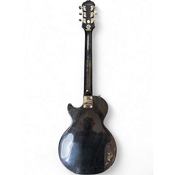 Used Epiphone Les Paul Special II Plus Trans Black Solid Body Electric Guitar