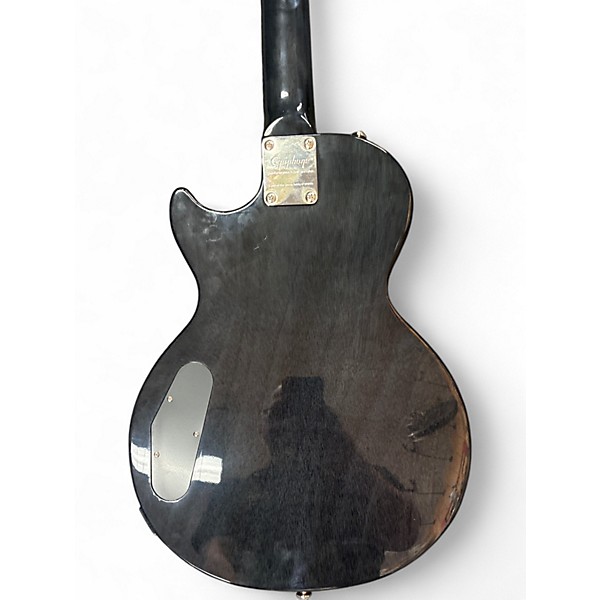 Used Epiphone Les Paul Special II Plus Trans Black Solid Body Electric Guitar