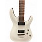Used Schecter Guitar Research Demon 7 String Vintage White Solid Body Electric Guitar