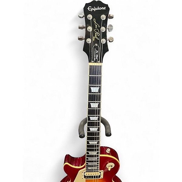 Used Epiphone Les Paul Standard Pro Left Handed Heritage Cherry Sunburst Electric Guitar