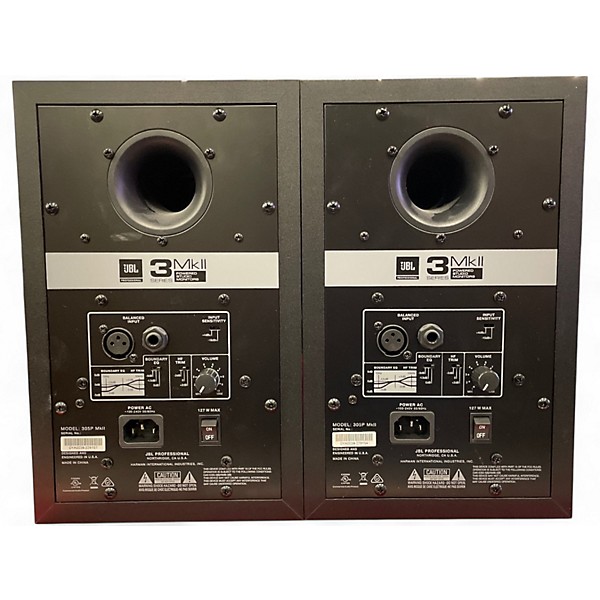 Used JBL 305P MKII PAIR Powered Monitor