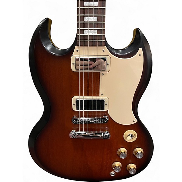 Used Gibson 1970S Tribute SG Special 2 Tone Sunburst Solid Body Electric Guitar