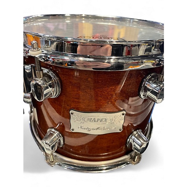 Used Mapex 4 Piece Saturn Series Antique Natural Drum Kit