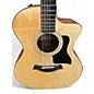 Used Taylor 114CE Natural Acoustic Electric Guitar