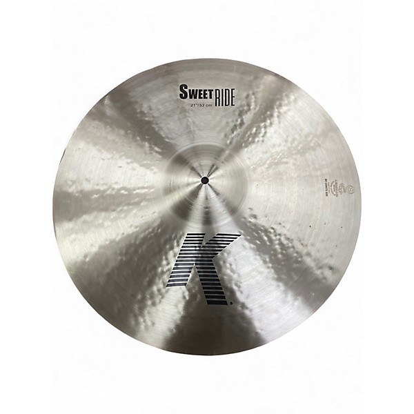 Used 2020s Zildjian 21in K Sweet Ride Cymbal
