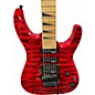 Used 2022 Jackson JS34Q Dinky RED Solid Body Electric Guitar