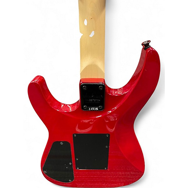 Used 2022 Jackson JS34Q Dinky RED Solid Body Electric Guitar