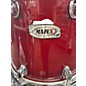 Used Mapex 6 Piece Pro M Burgundy Red Drum Kit
