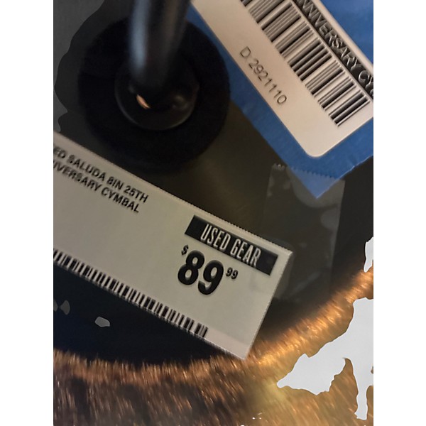 Used Saluda 8in 25th Anniversary Cymbal