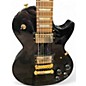 Used Gibson Les Paul Studio Black and Gold Solid Body Electric Guitar