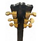 Used Gibson Les Paul Studio Black and Gold Solid Body Electric Guitar