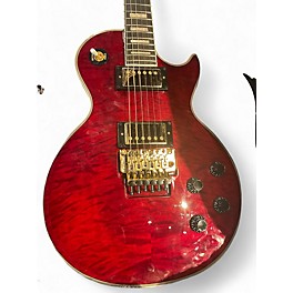 Used Epiphone Alex Lifeason Signature Les Paul Custom Axcess Ruby Solid Body Electric Guitar