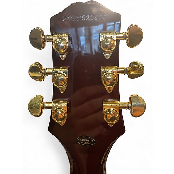 Used Epiphone Alex Lifeason Signature Les Paul Custom Axcess Ruby Solid Body Electric Guitar