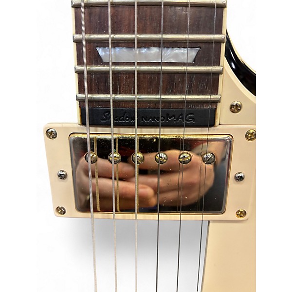 Used 2008 Epiphone Les Paul Ultra Trans Black Solid Body Electric Guitar