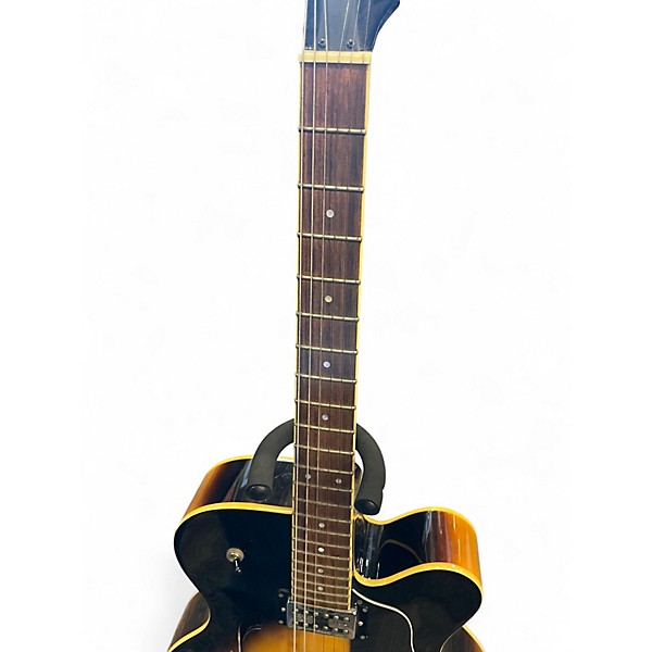 Used Yamaha AE500 2 Color Sunburst Hollow Body Electric Guitar