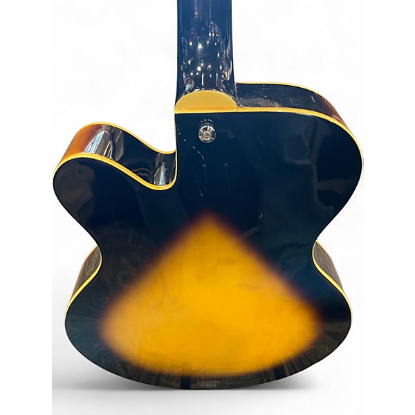 Used Yamaha AE500 2 Color Sunburst Hollow Body Electric Guitar