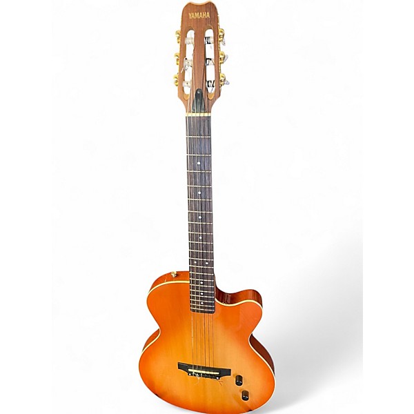 Used Yamaha AEX500N SUNBURST Classical Acoustic Electric Guitar