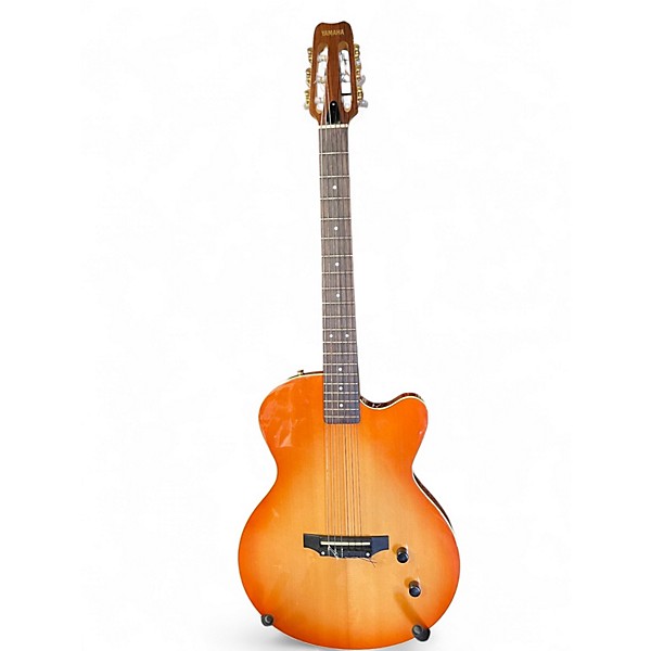 Used Yamaha AEX500N SUNBURST Classical Acoustic Electric Guitar