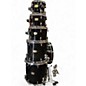 Used Yamaha 6 Piece Stage Custom RAVEN BLACK Drum Kit