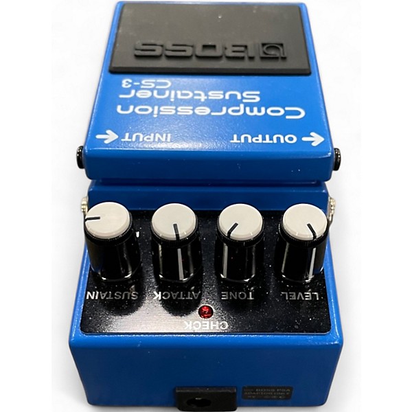 Used BOSS CS3 Compressor Sustainer Effect Pedal