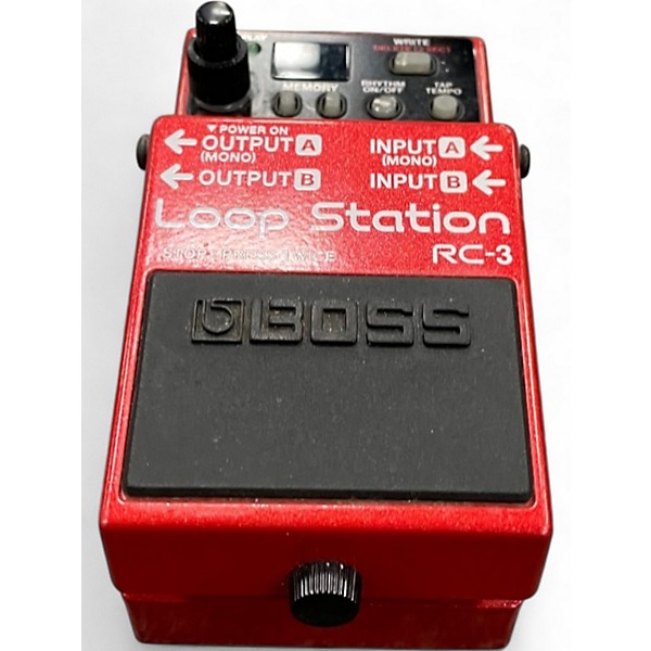 Used BOSS RC3 Loop Station Pedal