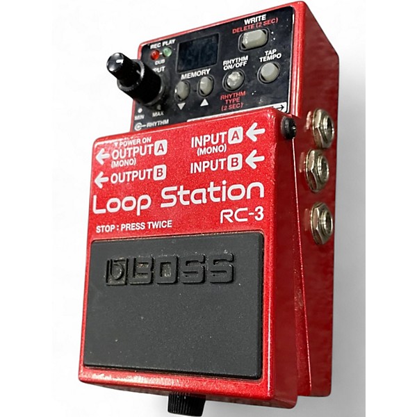 Used BOSS RC3 Loop Station Pedal