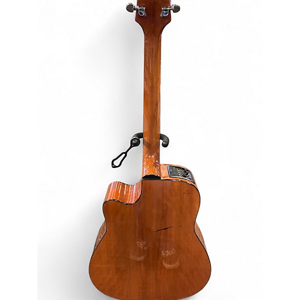 Used Takamine EG-330OHC Trans Brown Acoustic Electric Guitar