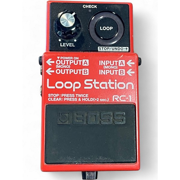 Used BOSS RC1 Loop Station Pedal