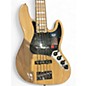 Used Fender American Elite Jazz Bass 5 String Natural Electric Bass Guitar
