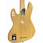 Used Fender American Elite Jazz Bass 5 String Natural Electric Bass Guitar