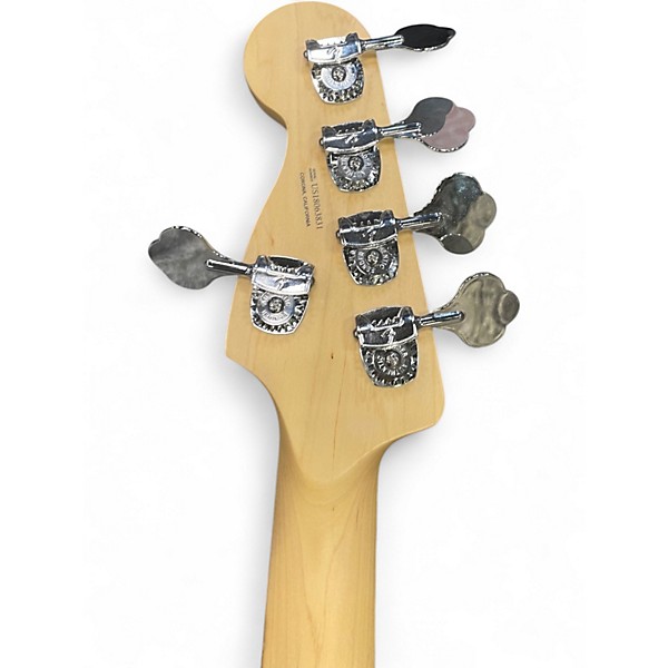 Used Fender American Elite Jazz Bass 5 String Natural Electric Bass Guitar