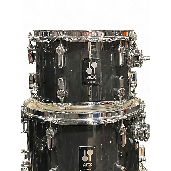 Used Sonare 5 Piece AQX5 DKGRN Drum Kit