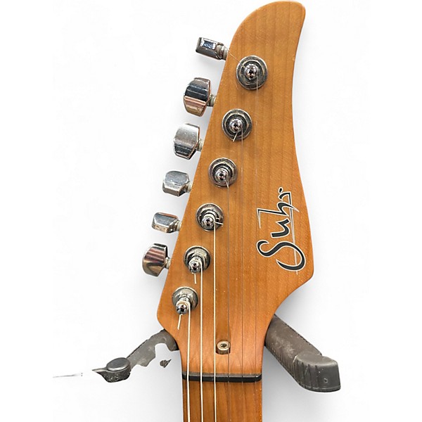 Used Suhr CLASSIC T PAULOWNIA SAND BLOND Solid Body Electric Guitar